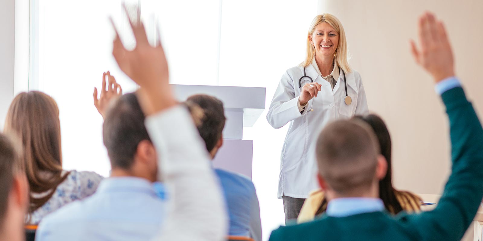 presenting to a group