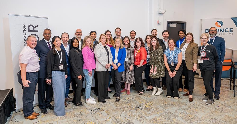 group of people at event