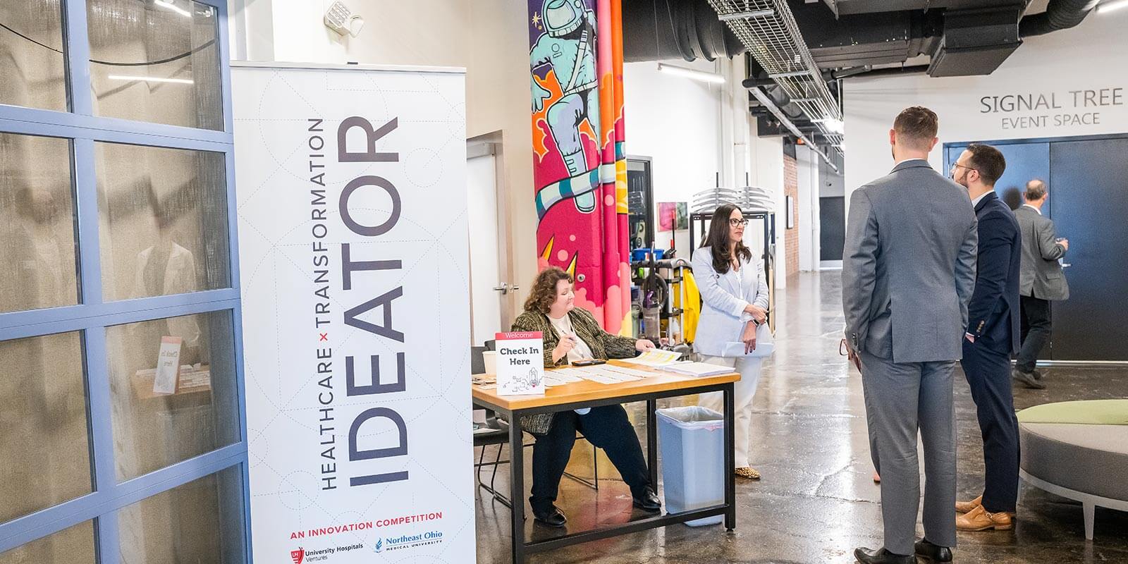 IDEATROR event check-in